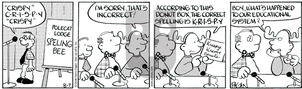 Drabble on Thursday August 7, 2008 Comic Strip