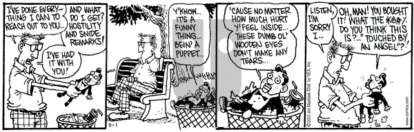 Monty on Friday August 1, 2003 Comic Strip