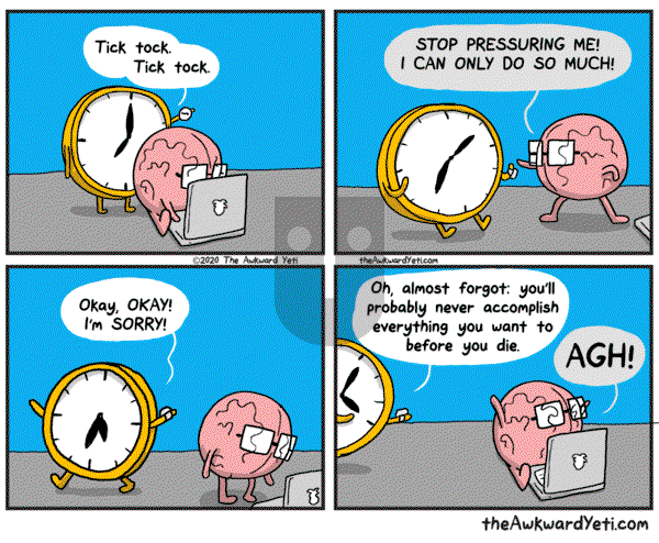 The Awkward Yeti on Monday August 24, 2020 Comic Strip