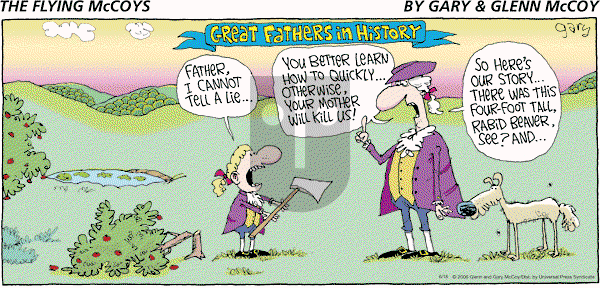 The Flying McCoys on Sunday June 18, 2006 Comic Strip