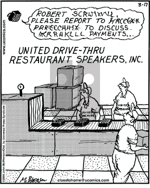 Close to Home on Wednesday March 17, 2004 Comic Strip