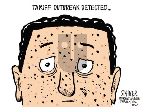 Jeff Stahler on Wednesday April 2, 2025 Comic Strip