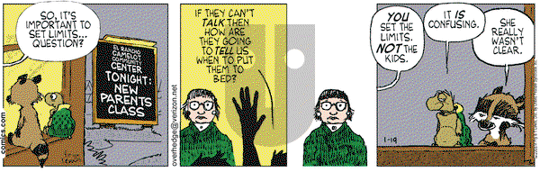 Over the Hedge on Thursday January 19, 2006 Comic Strip