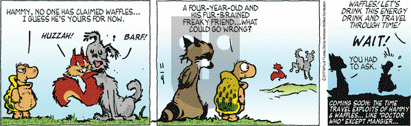 Over the Hedge on Saturday November 4, 2017 Comic Strip