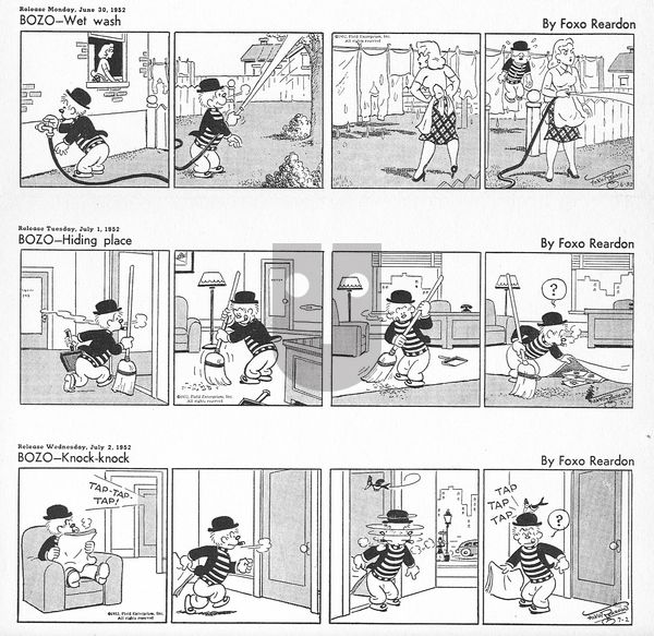 Bozo on Monday March 24, 2025 Comic Strip