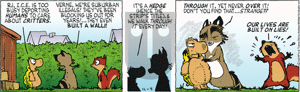 Over the Hedge on Wednesday November 4, 2020 Comic Strip