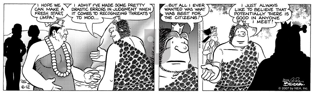 Alley Oop - Tuesday June 12, 2007 Comic Strip