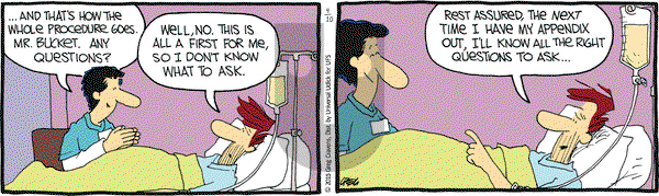 The Buckets on Friday April 10, 2015 Comic Strip