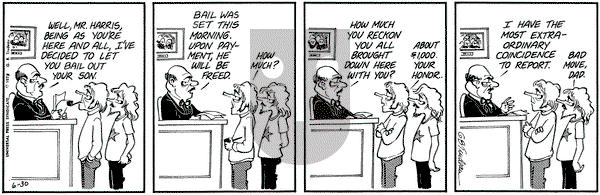 Doonesbury - Saturday June 30, 1973 Comic Strip