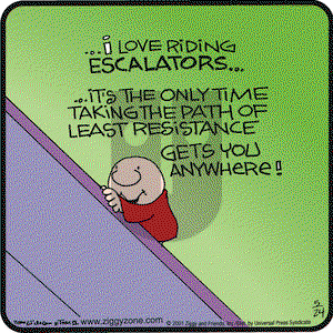 Ziggy on Thursday May 24, 2001 Comic Strip