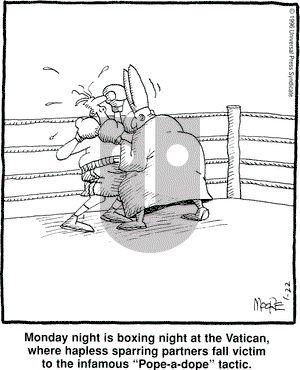 In the Bleachers on Monday January 22, 1996 Comic Strip