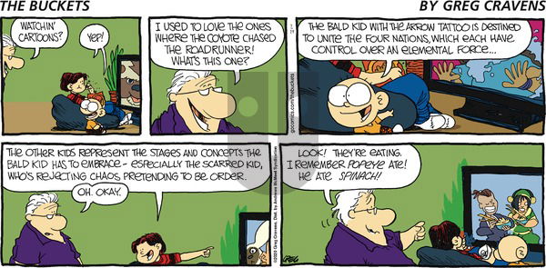 The Buckets on Sunday July 19, 2020 Comic Strip