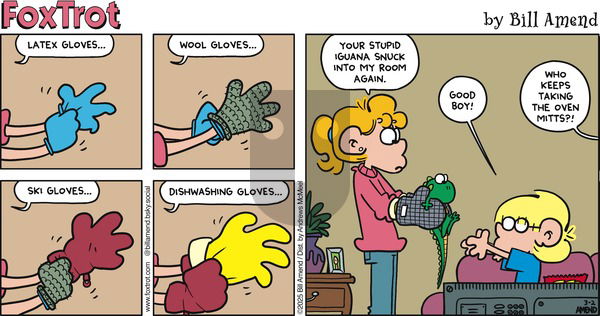 FoxTrot on Sunday March 2, 2025 Comic Strip