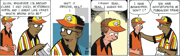 Lucky Cow on Tuesday August 5, 2003 Comic Strip