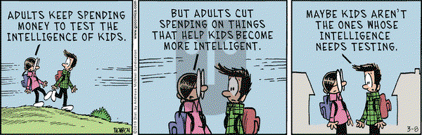 Grand Avenue on Friday March 8, 2019 Comic Strip