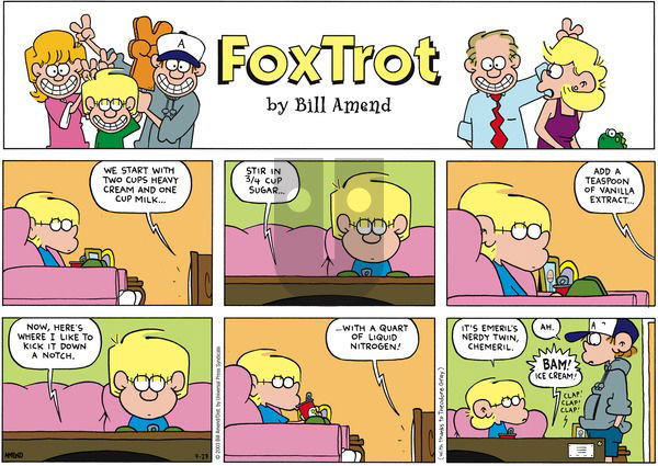 FoxTrot on Sunday July 27, 2003 Comic Strip