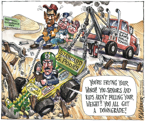 Matt Wuerker - Thursday August 11, 2011 Comic Strip