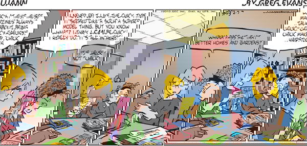 Luann on Sunday February 7, 2010 Comic Strip