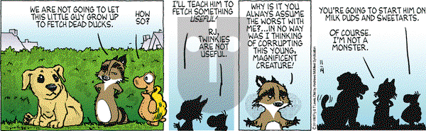 Over the Hedge on Wednesday November 14, 2018 Comic Strip