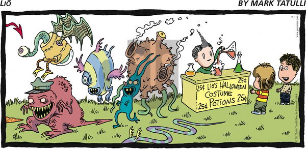 Lio on Sunday October 21, 2012 Comic Strip