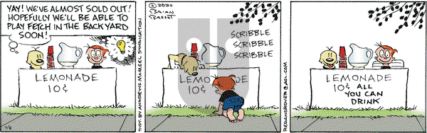Red and Rover on Wednesday July 8, 2020 Comic Strip