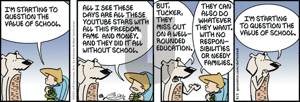 DeFlocked on Friday May 2, 2025 Comic Strip