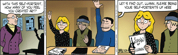 Luann on Tuesday March 24, 2015 Comic Strip
