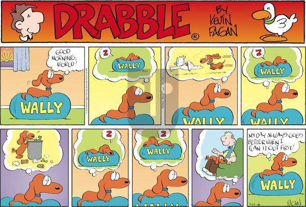 Drabble on Sunday July 17, 2016 Comic Strip