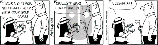 The Born Loser on Saturday October 20, 2007 Comic Strip