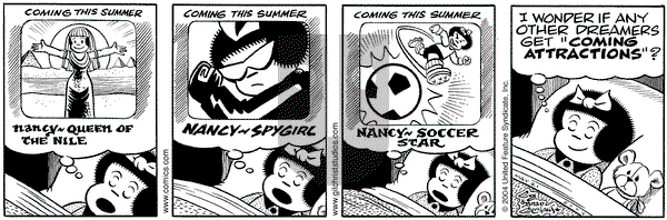 Nancy on Friday May 21, 2004 Comic Strip