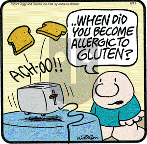Ziggy on Tuesday August 17, 2021 Comic Strip