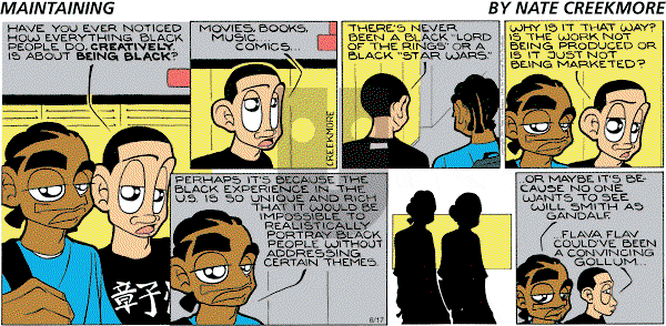 Maintaining on Sunday June 17, 2007 Comic Strip