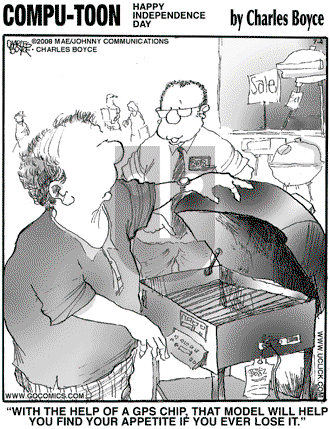 Compu-toon on Friday July 4, 2008 Comic Strip