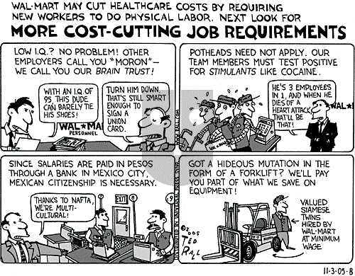 Ted Rall on Saturday November 5, 2005 Comic Strip