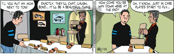 Luann on Monday November 23, 2009 Comic Strip
