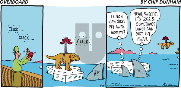 Overboard on Sunday March 30, 2025 Comic Strip