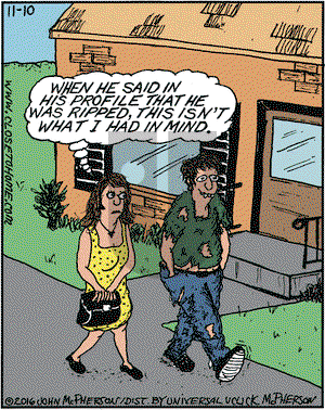 Close to Home on Thursday November 10, 2016 Comic Strip