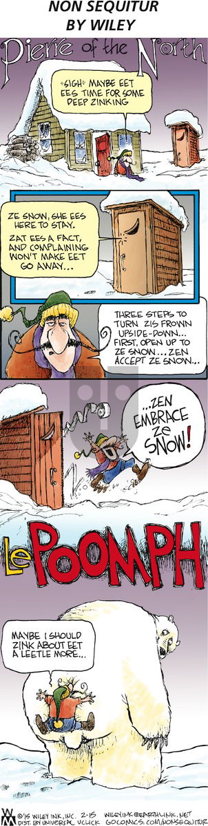 Non Sequitur on Sunday February 15, 2015 Comic Strip
