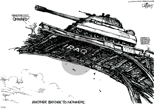 Pat Oliphant on Wednesday November 30, 2005 Comic Strip