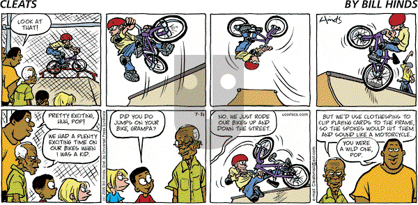 Cleats - Sunday July 31, 2005 Comic Strip