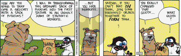 Get Fuzzy on Tuesday July 20, 2010 Comic Strip
