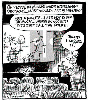 Reality Check on Thursday August 5, 1999 Comic Strip