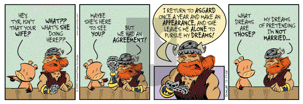 Ink Pen - Monday November 17, 2008 Comic Strip