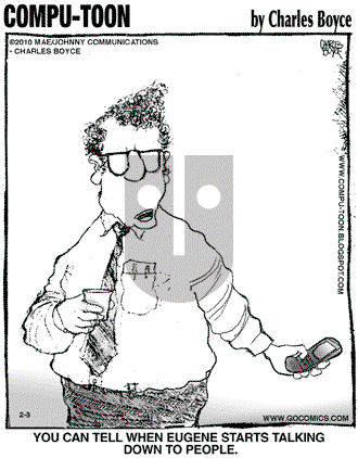 Compu-toon on Wednesday February 3, 2010 Comic Strip