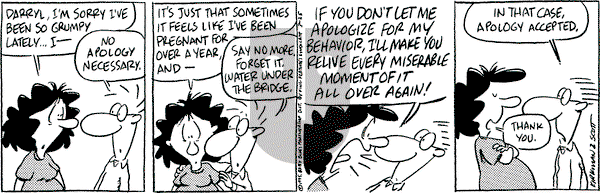 Baby Blues on Saturday March 25, 1995 Comic Strip