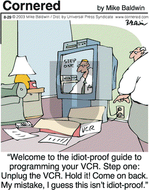 Cornered on Friday August 29, 2003 Comic Strip