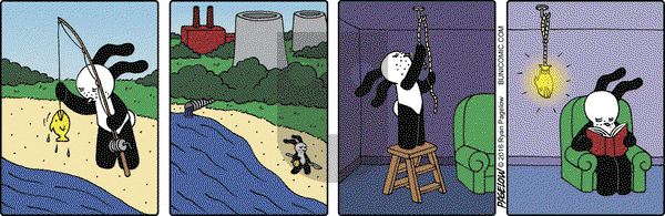 Buni on Monday February 22, 2016 Comic Strip