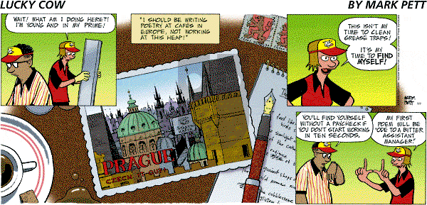 Lucky Cow on Sunday May 4, 2025 Comic Strip