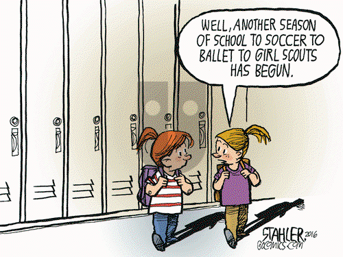 Jeff Stahler on Tuesday August 30, 2016 Comic Strip