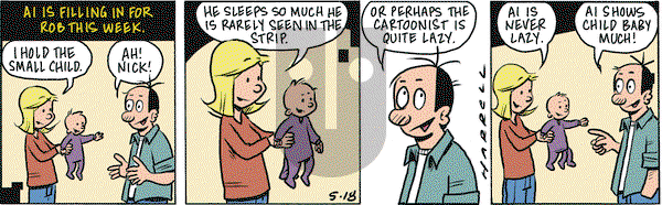 Adam@Home - Saturday May 18, 2024 Comic Strip